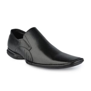Franco Leone Men Black Formal Shoe