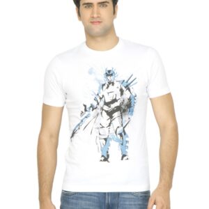 ADIDAS Men Printed White Tshirt