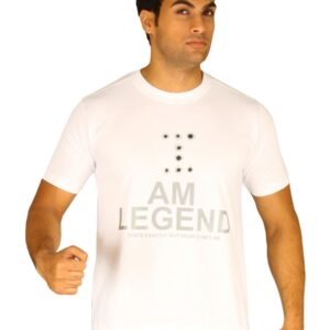 Myntra Men's I am Legend White T-shirt