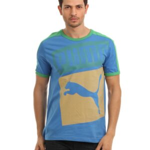 Puma Men Blue Heroes T-shirt