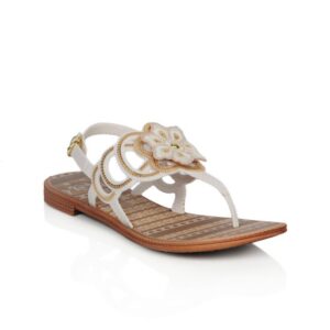 Grendha Women Jola Cigana White Flats