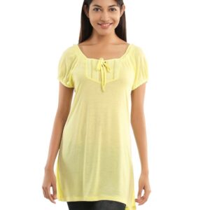 Wills Lifestyle Women Yellow Top