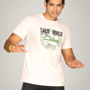Timberland Men's Saco River White T-shirt