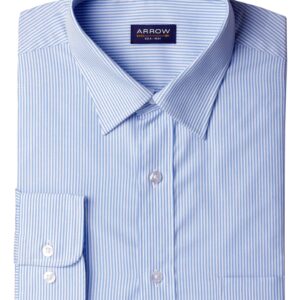 Arrow Men Stripes Blue Shirts
