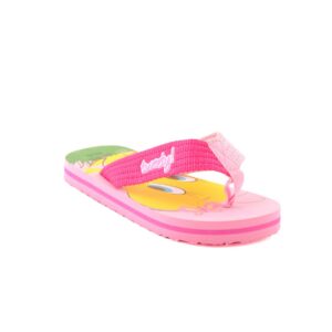 Warner Bros Kids Girls TW Flower Flops Pink Slippers