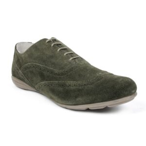 Carlton London Men Semi oxfords Green Casual Shoes