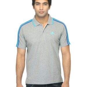ADIDAS Men Grey T-shirt