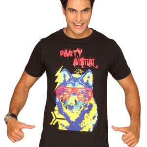 Inkfruit Men's Party Animal Black T-shirt