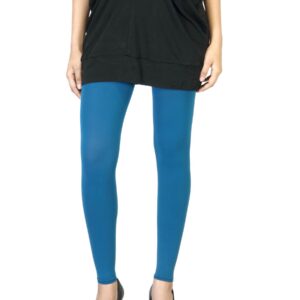 Femella Women Teal Skinny Leggings