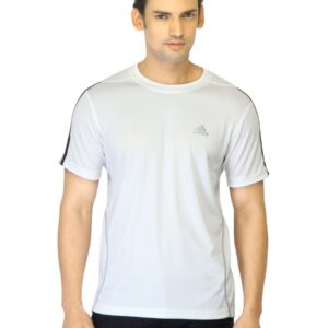 ADIDAS Men White T-shirt