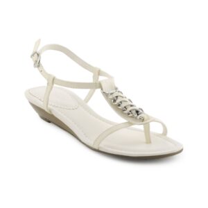 Clarks Women Santa Cruz White Flats