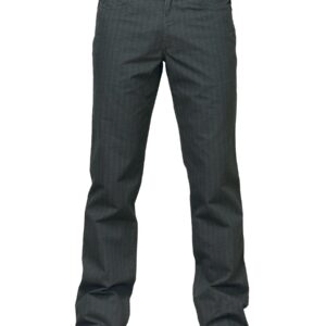 Indigo Nation Men ID Printed Grey Trousers