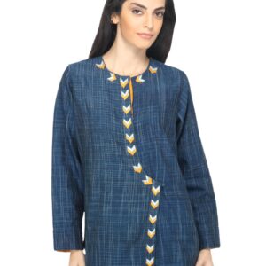 Fabindia Women Blue Kurti