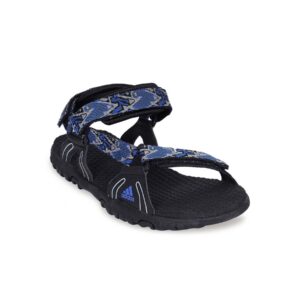 ADIDAS Men Neo Feather Black Blue Sandal