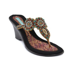 Catwalk Women Sequins Multi Wedges