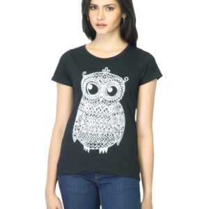 Jealous 21 Women Black Printed T-shirt