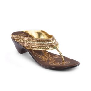 Catwalk Women Gold Heels