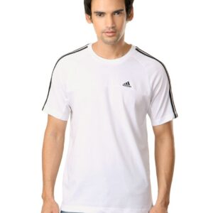 ADIDAS Men White T-shirt