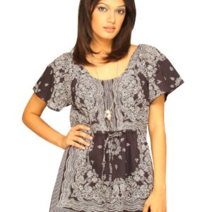 Wrangler Women Woodstock Black White Top
