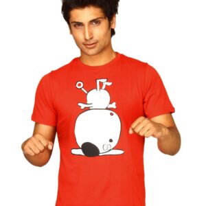 Probase Men's Cartoon Red T-shirt