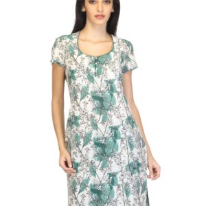 W Women Printed Cream Kurta