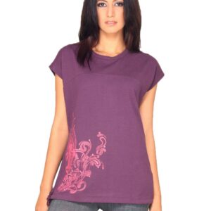 ADIDAS Women Fiesta Purple T-shirt