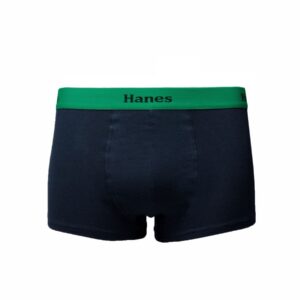 Hanes Men Blue Modern Duo Dry Cotton Stretch Trunks