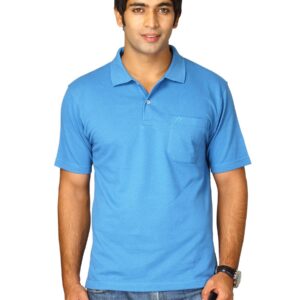 Proline Men Blue Polo T-shirt