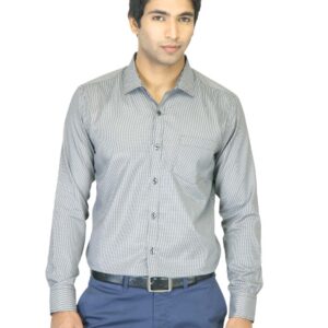 John Miller Men Striped Black Shirt