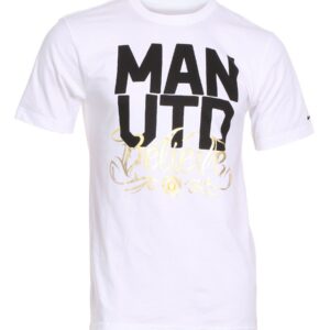 Nike Mens Manchester United White T-shirt