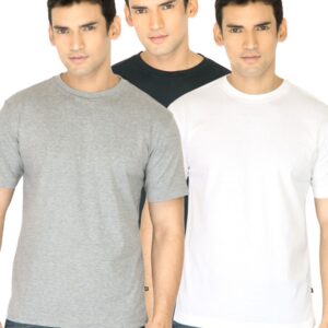 Campbell Men Pack of 3 Solid Tshirts