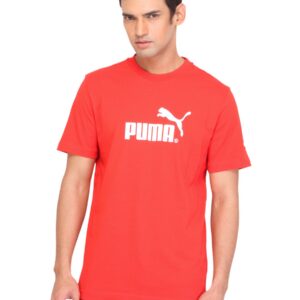 Puma Men Hamburg Graphic Red T-shirt