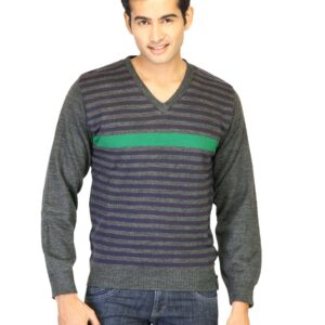 Proline Grey Striped Sweater
