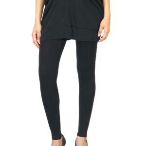 Femella Women Black Skinny Leggings
