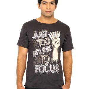 Inkfruit Men Too Drunk Brown Tshirts