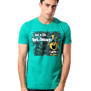 Mr. Men Green Get Funny T-shirt