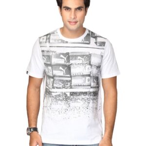 Puma Men's Summer Graphic White T-shirt