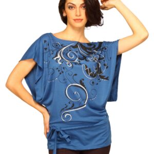 Jealous 21 Women Navy Black Top