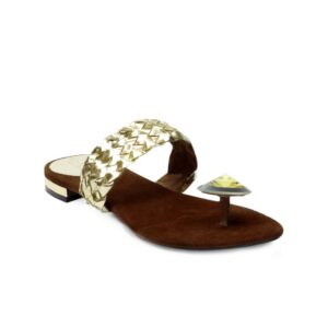 Catwalk Women Gold Flats
