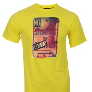 Nike Men As Ss Cruiser Yellow T-Shirts