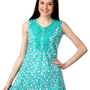 Sepia Women Teal Tunic