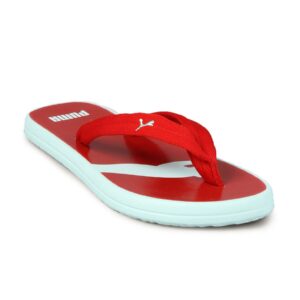 Puma Unisex Tropi Cat Red White Flip Flop