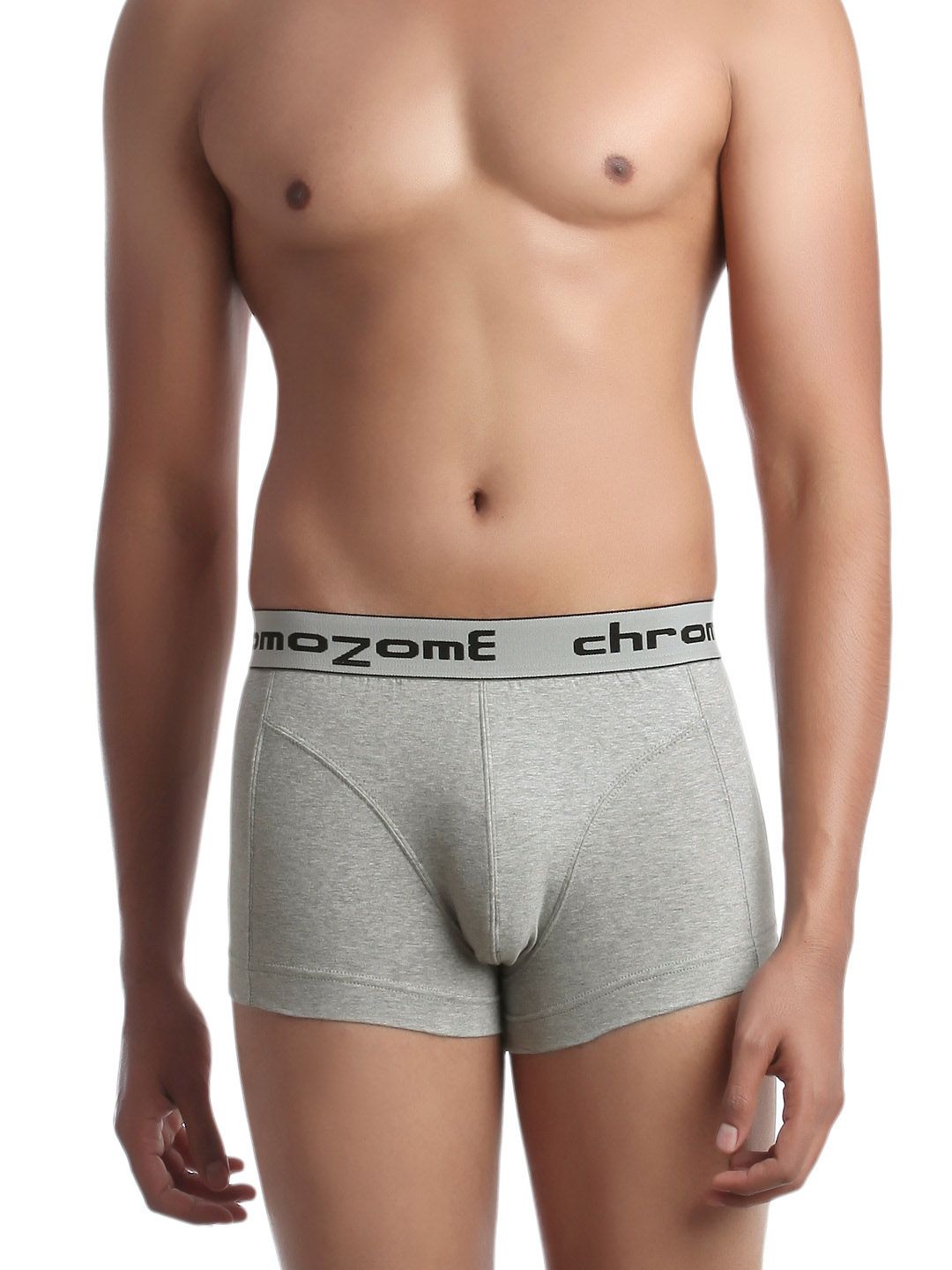 Chromozome Men Grey Melange Trunks