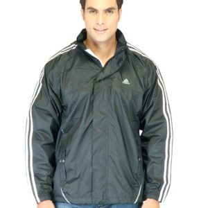 ADIDAS Men Ess 3s Rainjkt Black Jackets