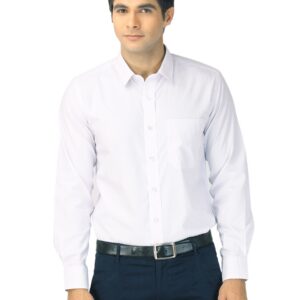 Mark Taylor Men Purple & White Striped Shirt