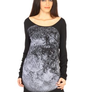 United Colors of Benetton Women Printed Tunic Black Tops
