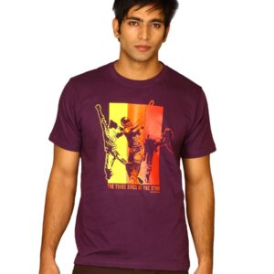 Inkfruit Men's Three Side Cricket T-shirt
