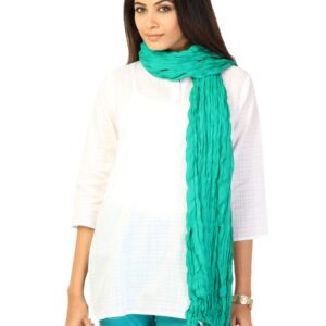 Aurelia Women Voile Green Dupatta