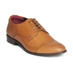 Arrow Men Tan Formal Shoes