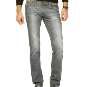 United Colors of Benetton Men Washed Grey Jeans